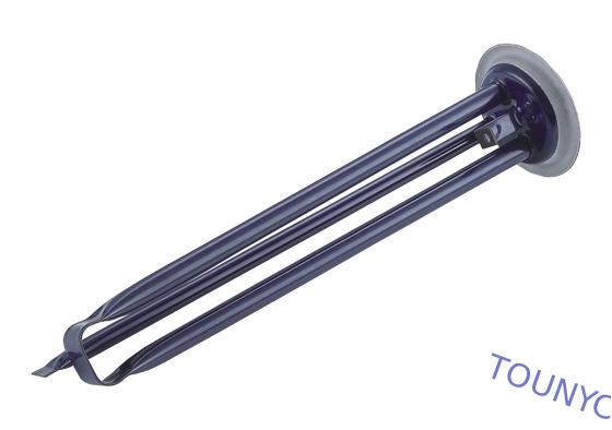 Enamel Coated Electric Water Heater Element Customized Anti Corrosion